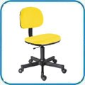 Cadeiras de escrit�rio secretaria coloridas com g�s