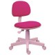 Cadeira Secret�ria Girat�ria Gaudi Crepe Pink base Rosa