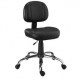 Cadeiras Chrome secret�ria cromada costuras horizontais