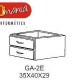 GA-3 - Gaveteiro 2 Gavetas + Gavet�o Pasta