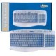 Teclado Ergon�mico Prata Bright - PS2