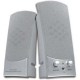 Caixa de som multim�dia 300 Watts Prata Bright