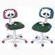 Linha Young - Cadeira Girat�ria Kid�s Panda
