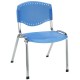 Cadeiras Pl�sticas - Tubular Cromada