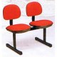 Cadeira longarina 2 lugares sem bra�o