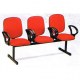 Cadeira Longarina 3 Lugares com bra�o
