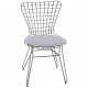 Cadeiras cromadas para cozinhas Modelo 1943 Bert�ia