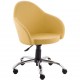 Cadeira Gogo estofada cromada girat�ria
