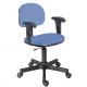 Cadeira girat�ria secretaria digitador courvin azul claro