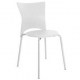 Cadeiras bistr� Rhodes polipropileno branco