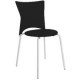Cadeiras bistr� Rhodes polipropileno preto