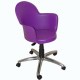 Cadeira Gogo Office p�rpura girat�ria alum�nio