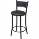 Banquetas para cozinhas em pintura ep�xi preto