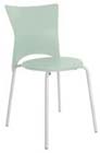 Cadeira bistr� Rhodes polipropileno verde claro