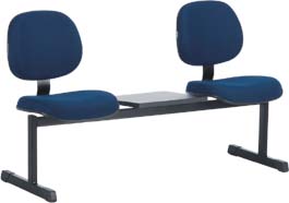Longarina secret�ria executiva 2 lugares
            com mesa ECO100.06.2.M1.LSE3.0.00